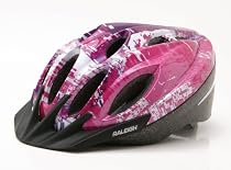 Raleigh Pink/White Female Helmet Size 54-58cm