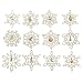 Lenox 12 Gifts of Christmas 12-Piece Snowflake Ornament Set