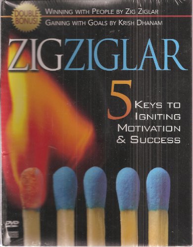 5 Keys to Igniting Motivation & Success Cd/Dvd Set! Zig Ziglar