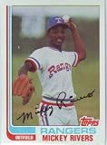 1982 Topps Baseball Texas Rangers Team Set