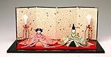 雛人形 親王飾り 『 雅音雛 』 手作り ちりめん細工 お雛