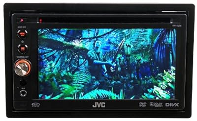 Brand New JVC KW-AV50 In-Dash 6.1" Double DIN Touchscreen DVD, CD, MP3, WMA Receiver with iPhone/iPod control to turn your headunit in to a fully functional GPS system