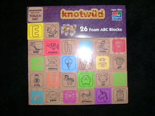 knotwud foam abc blocks