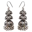 Handmade Earrings for Women Silver Jewelry 1.75 inches