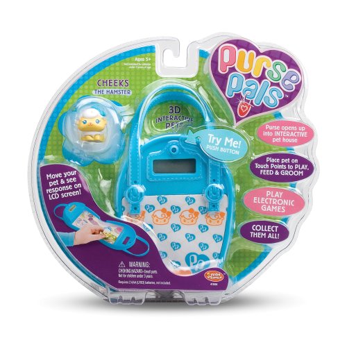 Wild Planet Purse Pals Cheeks the Hamster