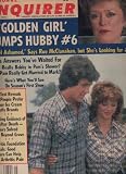 National Enquirer Newspaper, June 24 1986 Golden Girl Rue McClanahan,Dallas Cast