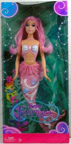 Click here for Barbie Fairytopia pink mermaid dolls [Toy] prices