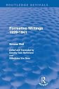 Formative Writings 1929-41