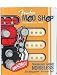 Fender Mod Shop Noiseless Stratocaster Pickups, Set of 3 - Aged White