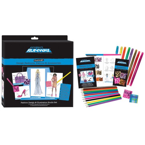 Childrens Toyshop  Toys : Project Runway Fashion Design and Illustration Studio Set