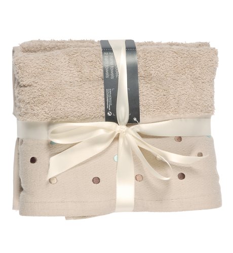 Pure Cotton Spotty Towel Bale