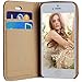 iPhone 5s case,iPhone SE case,iPhone 5 case,by Ailun,Wallet Case,Card Holder Case,Stand Feature,Sheild Button Case,Flip Cover Case - [Brown]