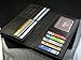 BININBOX Mens Luxury Quality Leather Long Bifold Wallet Credit Card Holder Purse