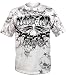 No Fear MMA Men's MESSY T-Shirt- White