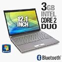 Toshiba Portege R600-S4211 - Core 2 Duo SU9400 / 1.4 GHz ULV - Centrino 2 - RAM 3 GB - HDD 160 GB - DVD?RW / DVD-RAM - GMA 4500MHD - Gigabit Ethernet - WLAN : 802.11 a/b/g/n (draft), Bluetooth 2.1 EDR - TPM - fingerprint reader - Windows 7 Pro / XP Pro downgrade - pre-installed: Windows XP - 12.1" Widescreen TFT 1280 x 800 ( WXGA ) - camera - aluminum silver - Microsoft Office Ready