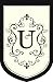 Regal Monogram Garden Flag - U