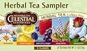 Celestial Seasonings Herb Tea Sampler, Variety Pack of 5 Flavors, Tea Bags, 18-Count Boxes (Pack of 6)  [Amazon Frustration-Free Packaging]