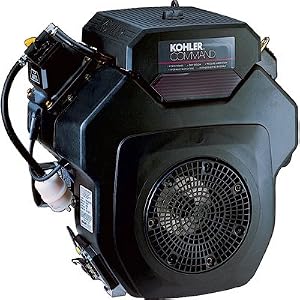 Kohler Command V-Twin Horizontal Engine with Electric Start - For use with Simplicity Sunstar Garden Tractor, 20 HP, 1 1/8in. x 2.79in. Shaft, Model# PA-64512