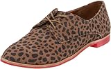 DV by Dolce Vita Women's Mini Oxford,Cheetah Suede,10 M US