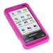 Hot Pink Durable Flexible Soft Silicone Skin Case for Verizon Samsung I900 I910 Omnia Smartphone