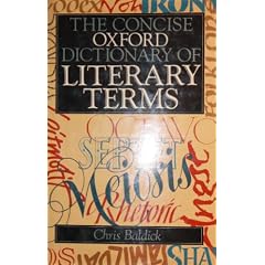 The Concise Oxford Dictionary of Literary Terms