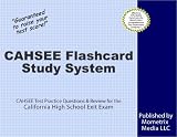 CAHSEE Flashcard Study System: CAHSEE Test Practice Questions & Review for the California High School Exit Exam