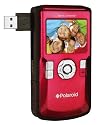 Polaroid DVF-130 USB Camcorder with 2.0-inch LCD Display (RED) YouTube Camera Ready