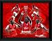 Emmanuel Adebayor Player Montage 16x12'' Framed Print, Arsenal FC.