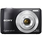 Sony Cyber-shot DSC-S5000 14.1MP Point-and-Shoot Digital Camera (Black) with Camera Case
