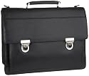 Leonhard Heyden Unisex Adult Stuttgart Briefcase Black 5444-001  Medium