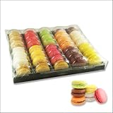 French Macarons Assortment - Traditional Selection - 6 Flavors - 35 Pieces