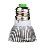 Vktech　植物育成 18W LED電球　スポットライト  植物育成用　室内栽培 水耕栽培 植物工場  　5730 12レッド　6ブルー 85V-265V (E27)