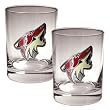 Phoenix Coyotes NHL 2pc Rocks Glass Set - Primary Logo by Great American Products