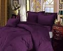 7 Pieces Solid Lavender Purple Micro Suede Comforter/bed-in-a-bag Set Queen Size Bed