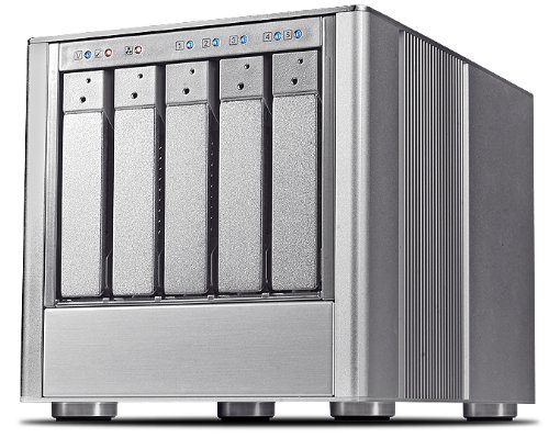 RaidSonic Stardom ST6600-5S-S2 Geh&auml;use 3 &frac12; 5 Laufwerke eSATA Silber Preisvergleich