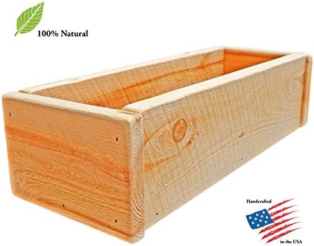 Timberlane Gardens Handcrafted Natural Cedar Standard Herb Planter Box