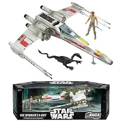 Star Wars X-Wing Fighter Vehicle with Luke Skywalker Figure
