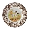 Spode Woodland Hunting Dogs Flat Coated Pointer Dinner Plate