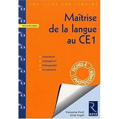 Ma�trise de la langue au CE1