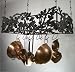 Kitchen & Housewares : Rainsford & Gale 710/110/124 Oak Leaf Iron Hanging Potrack Set