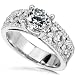 1-1/2ct TW Round Brilliant Diamond Engagement Ring in 18Kt Gold (Size 6.5)
