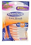 Dentek Easy Brush Interdental Cleaners, 16 Count (Pack of 6)