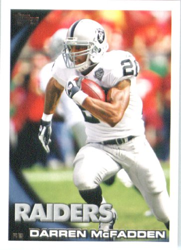 2010 Topps NFL Football Card # 358 Darren McFadden - Oakland Raiders - NFL Trading Card in a Protective ScrewDown Case!