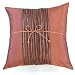 Stunning Handmade Cushion Cover / Pillow Sham With Silky Brown Fusion Filigree Detail