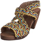 Sanita Wood Karen Cone Slingbacks Heels