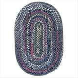 Colonial Mills, Inc. Chestnut Knoll 2 X 3 Oval Baltic Blue Area Rug