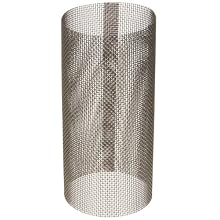 Asahi America Sediment Strainer Replacement Mesh Screen, Stainless Steel 316, For 2" Strainer, 20 Mesh