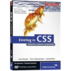 Einstieg in CSS - Das Video-Training auf DVD