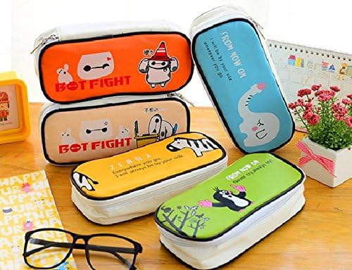 Hot Sale Cute girls Creative Large Capacity Pen Bag Pencil Case Stationery Pouch