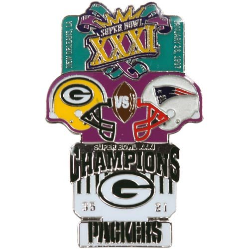 Green Bay Packers Super Bowl XXXI Collectors Pin